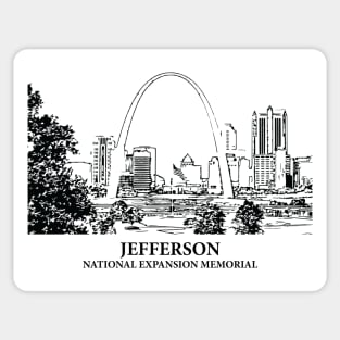 Jefferson National Expansion Memorial Sticker
